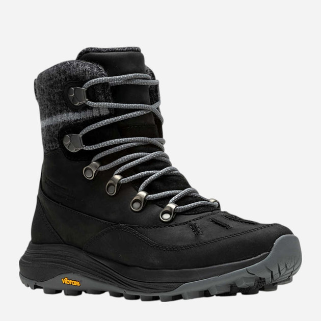 Чоловічі черевики для трекінгу з мембраною Merrell Siren 4 Thermo Mid Zip WP J037410 39 (6UK) 25.5 см Чорні (195019476370) - зображення 2