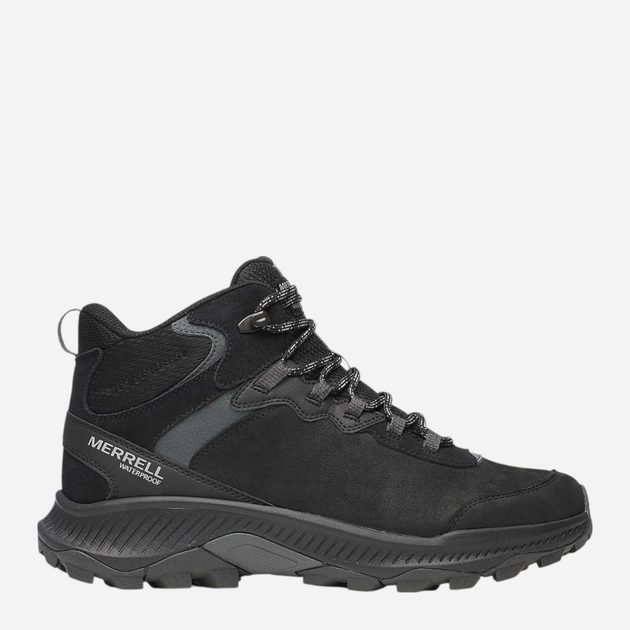 Чоловічі черевики для трекінгу з мембраною Merrell Speed Strike 2 Ltr Mid WP J038071 47 (12UK) 30.5 см Чорні (195020854877) - зображення 1
