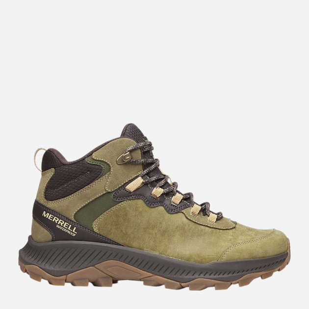 Чоловічі черевики для трекінгу з мембраною Merrell Speed Strike 2 Ltr Mid WP J038077 43 (8.5UK) 27 см Хакі (195020855256) - зображення 1
