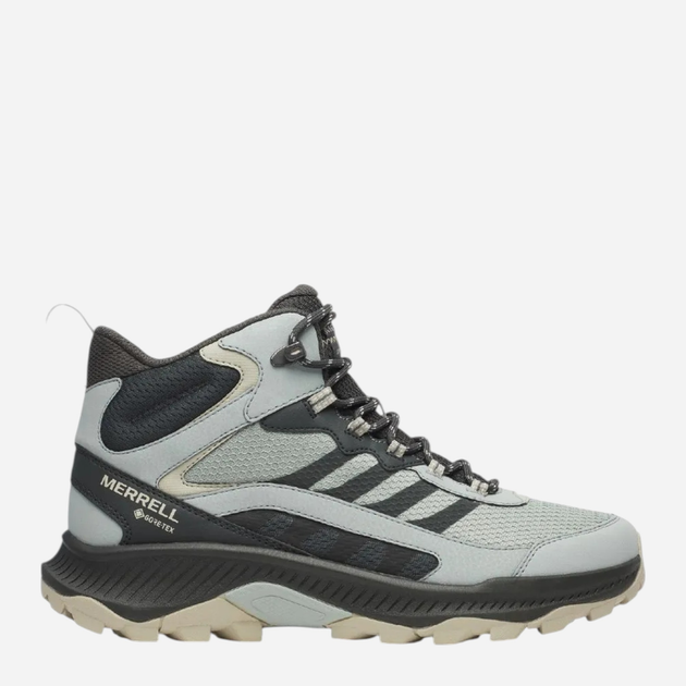 Чоловічі кросівки для трекінгу Gore-tex Merrell Speed Strike 2 Mid GTX J038383 47 (12UK) 30.5 см Сірі (195021303787) - зображення 1