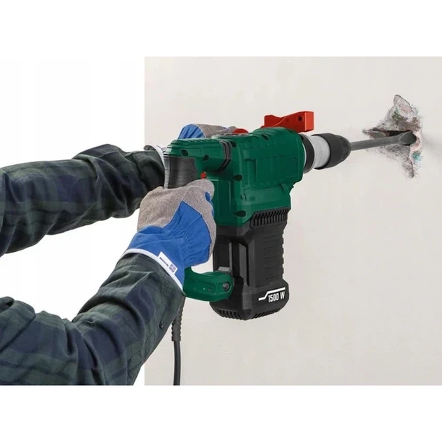 Перфоратор и отбойный молоток Parkside PBH 1500 A1 с патроном SDS-plus, 1500 Вт, 3900 об/мин (Par10050) - изображение 5