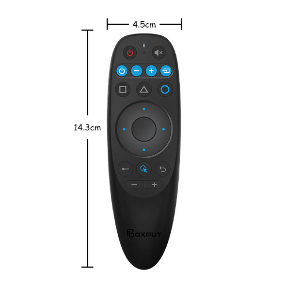 Air Mouse BPR2S Plus, пульт с гироскопом, микрофоном и 4 обучающими клавишами - изображение 4