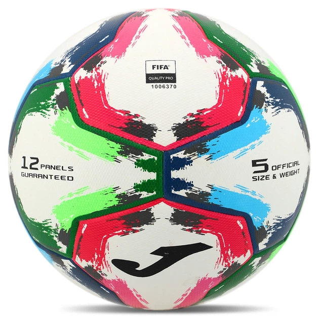 Футбольный мяч Joma FIFA Pro Gioco II, размер 5, 12-панельный, ручной шов, полиуретан, тренировочный и для любительских матчей(OB_D4899DD1B0B3) - Фото 4 Футбольный мяч Joma FIFA Pro Gioco II, размер 5, 12-панельный, ручной шов, полиуретан, тренировочный и для любительских матчей(OB_D4899DD1B0B3) - изображение 4