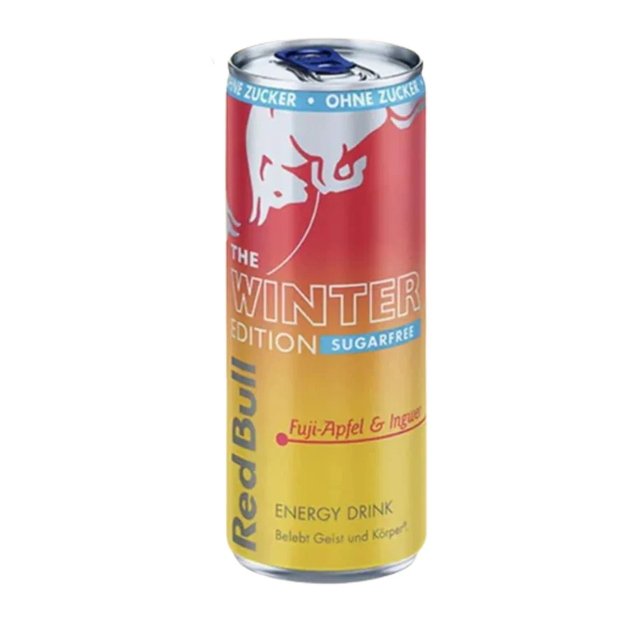 Енергетик Red Bull Fuji Apple Ginger Zero Sugar Winter Edition 250