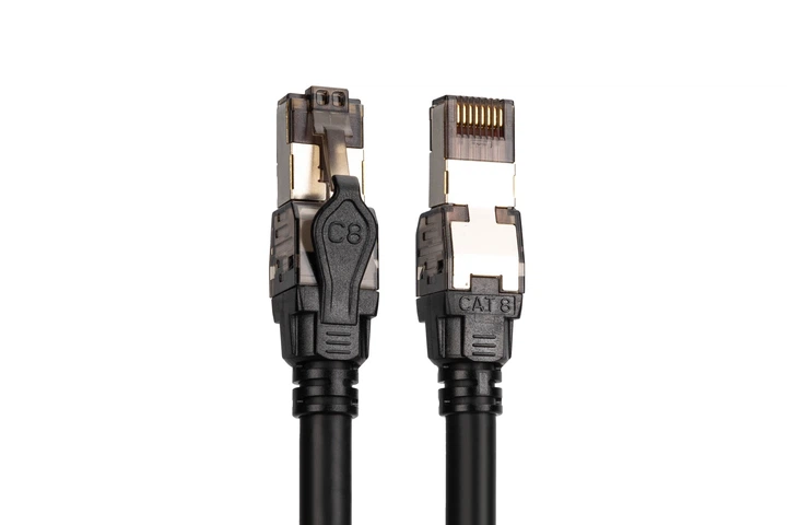 Патч-корд DIGITUS CAT 8.1 S-FTP, 1м, AWG 24/7, LSZH, чорний - изображение 3