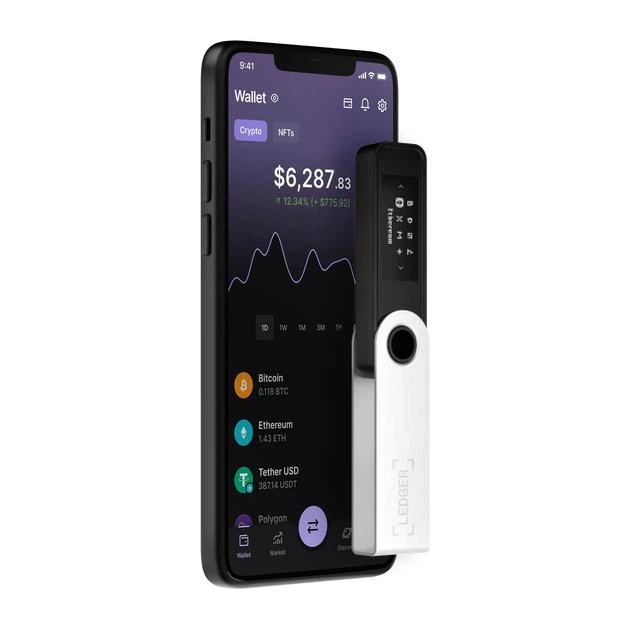 Криптогаманець Ledger Nano S Plus Matte Black - зображення 5