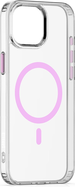 Etui plecki Etteri Color Mag do Apple iPhone 14 6.1 Pink (GSM190933) - obraz 3