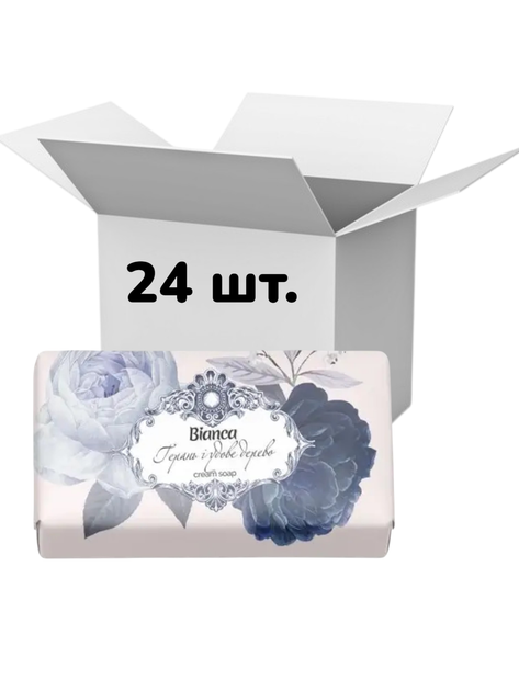Упаковка мыло Bianca Герань и удовое дерево, 200 г х 24 шт. - Фото 1 Упаковка мыло Bianca Герань и удовое дерево, 200 г х 24 шт. - изображение 1