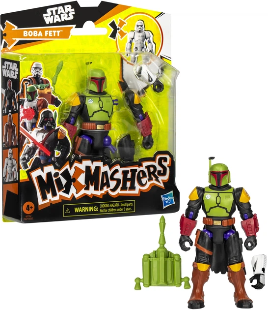 Іграшка-фігурка Hasbro MixMashers Star Wars Боба Фетт 12 см (F9479_G0296) - зображення 4