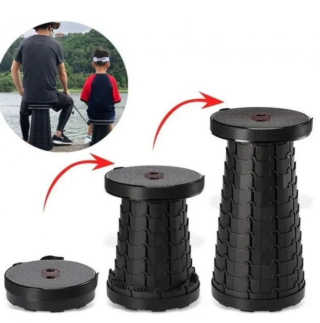 Складаний табурет пластиковий круглий (FLEXIBLE STOOL) (20) у пап. 20 шт. - зображення 2