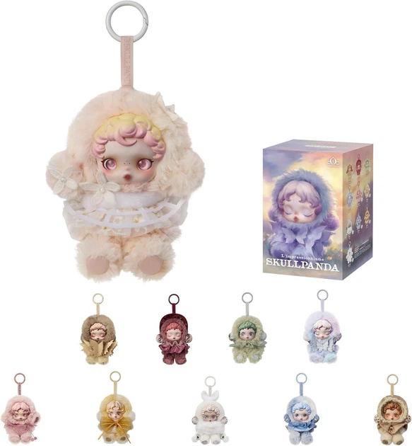 SKULLPANDA L'impressionnisme キーホルダーセット SKULLPANDA L'impressionnisme キーホルダーセット Pop Mart x