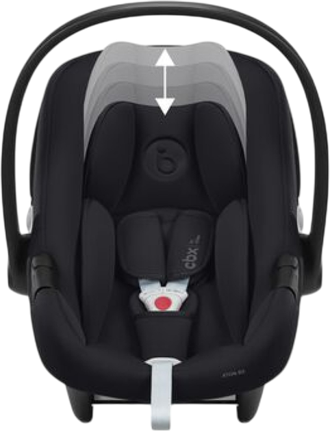 Автокрісло Cybex Aton B2 i-Size Volcano Black Silver (4063846200658) - зображення 5