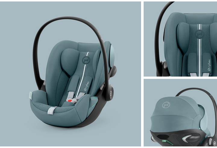Fotelik samochodowy Cybex Cloud G i-Size Plus Stormy Blue Gold 2024 (4063846478996) - obraz 8