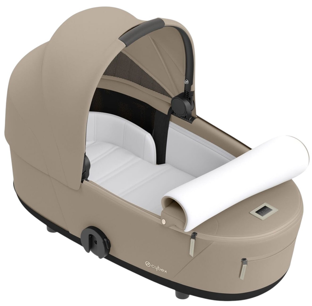 Gondola Cybex 3.0 Lux Mios Carry Cot Cozy Beige (4063846452750) - obraz 3