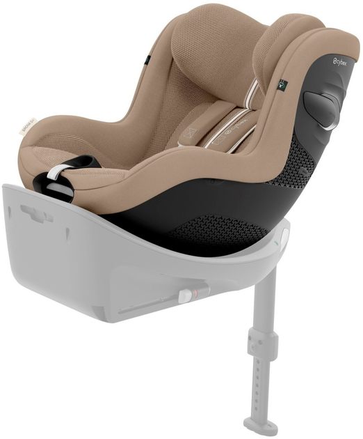 Fotelik samochodowy Cybex Sirona G i-Size Plus 2024 Almond Beige Gold (4063846480753) - obraz 2