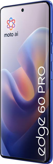 Smartfon Motorola Edge 60 Pro 12/512GB Dazzling Blue (PB7X0007SE) - obraz 3