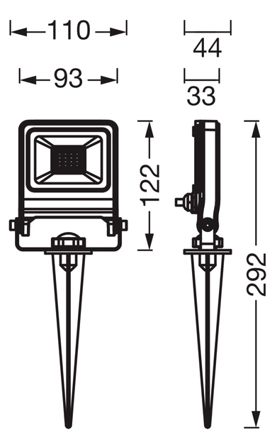 Lampa ogrodowa LEDVANCE Endura 10 W - obraz 4