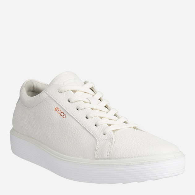 Sneakersy damskie ze skóry naturalnej ECCO Soft 60 21920301007 39 Białe (194891254762) - obraz 4