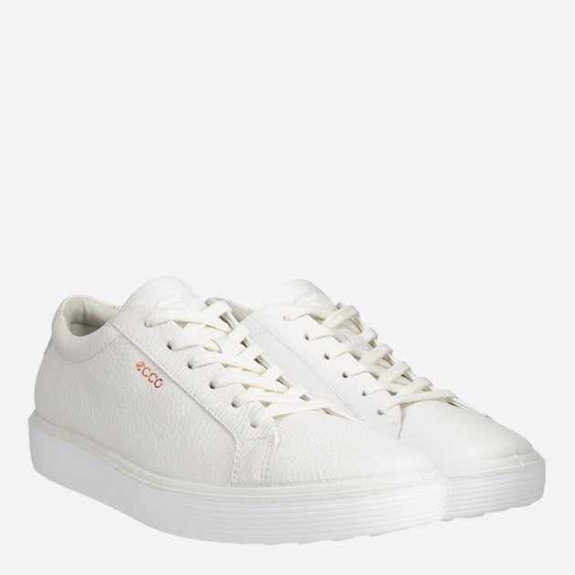 Sneakersy damskie skórzane ECCO Soft 60 21920301007 42 Białe (194891254793) - obraz 2