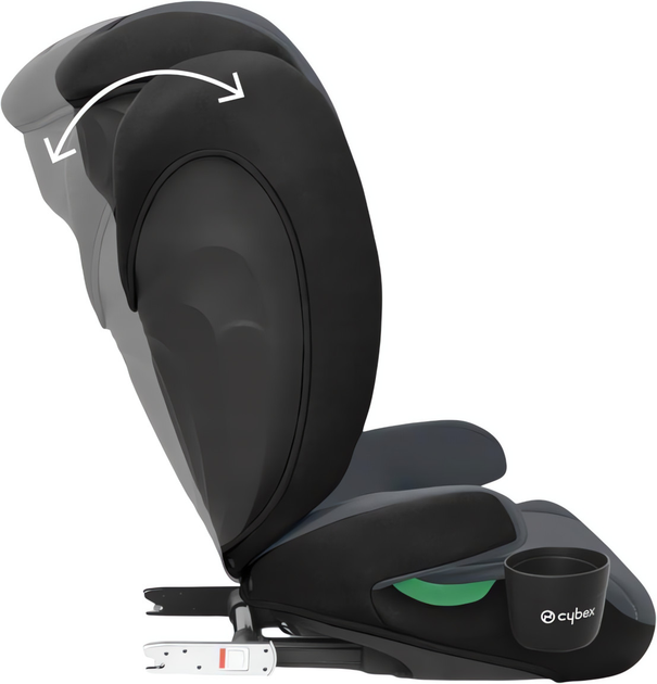 Fotelik samochodowy Cybex Solution B2 i-Fix Steel Grey Silver (4063846370948) - obraz 5