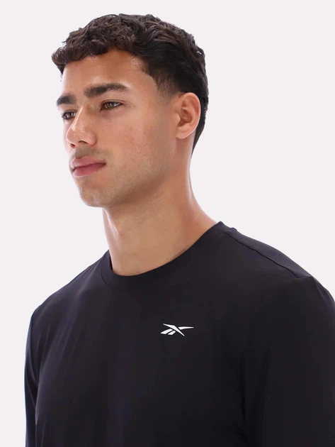 Koszulka sportowa męska Reebok Jimmy Standard Fit Tee 100242094 2XL Czarna (1200175846833) - obraz 3