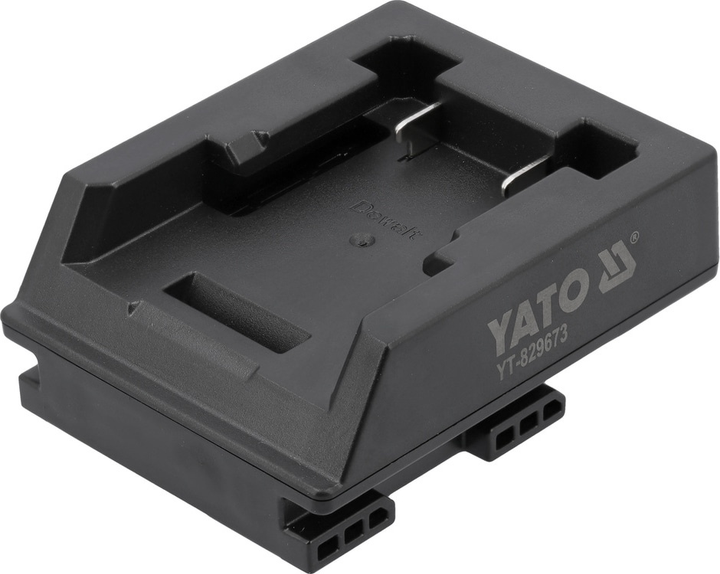 Adapter akumulatora do reflektora YATO typ DEWALT (YT-829673) - obraz 1