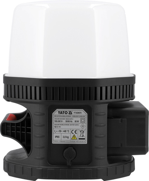 Reflektor YATO SMD LED przenośny akumulatorowy (YT-829670) - obraz 3