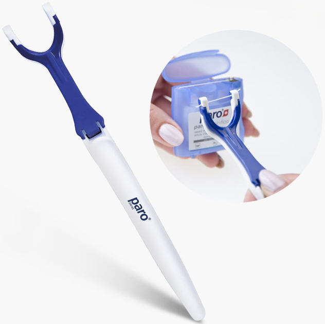 Uchwyt do nici dentystycznej Paro Swiss Floss Holder (7610458017654) - obraz 4