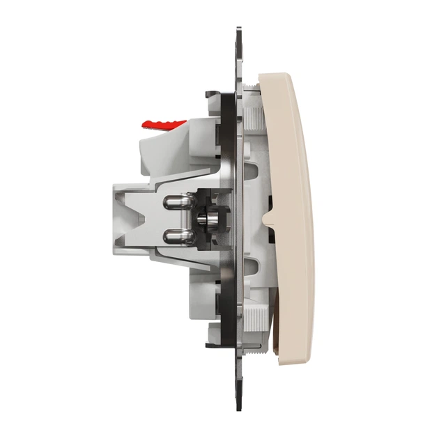 Вимикач одноклавішний Schneider Electric Sedna Design бежевий SDD112101 - Фото 6 Вимикач одноклавішний Schneider Electric Sedna Design бежевий SDD112101 - зображення 6