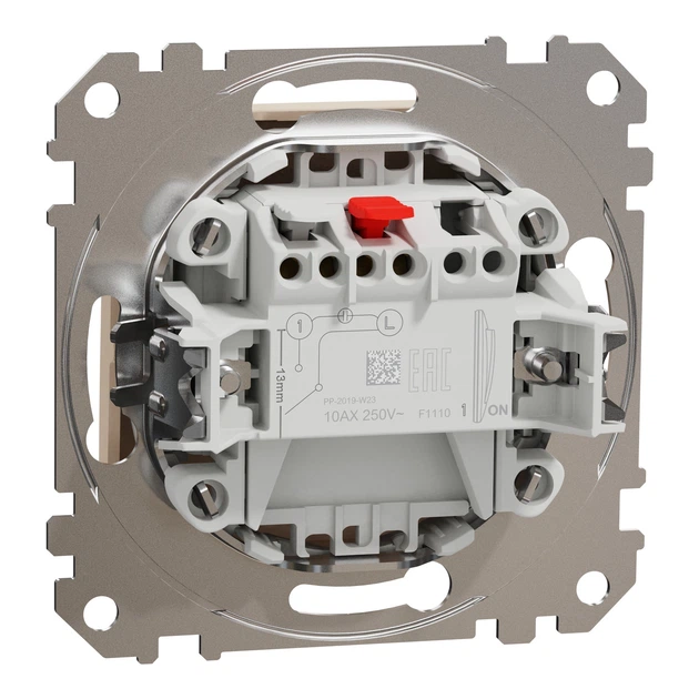 Вимикач одноклавішний Schneider Electric Sedna Design бежевий SDD112101 - Фото 7 Вимикач одноклавішний Schneider Electric Sedna Design бежевий SDD112101 - зображення 7