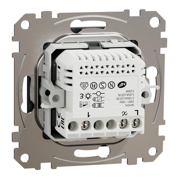 Светорегулятор поворотный Schneider Electric Sedna Design 200 Вт чёрный SDD114502 - изображение 7
