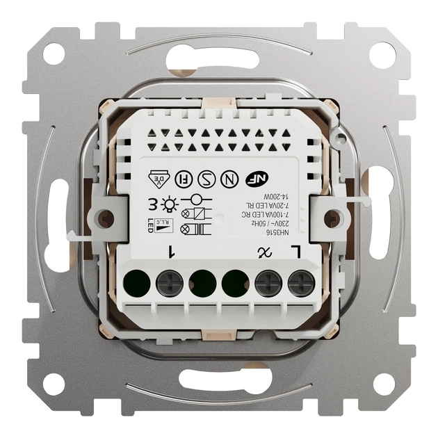 Светорегулятор поворотный Schneider Electric Sedna Design 200 Вт бежевый SDD112502 - изображение 7