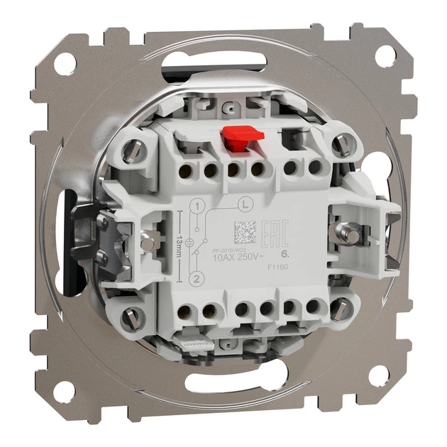 Переключатель одноклавишный Schneider Electric Sedna Design с подсветкой чёрный SDD114106L - Фото 7 Переключатель одноклавишный Schneider Electric Sedna Design с подсветкой чёрный SDD114106L - изображение 7