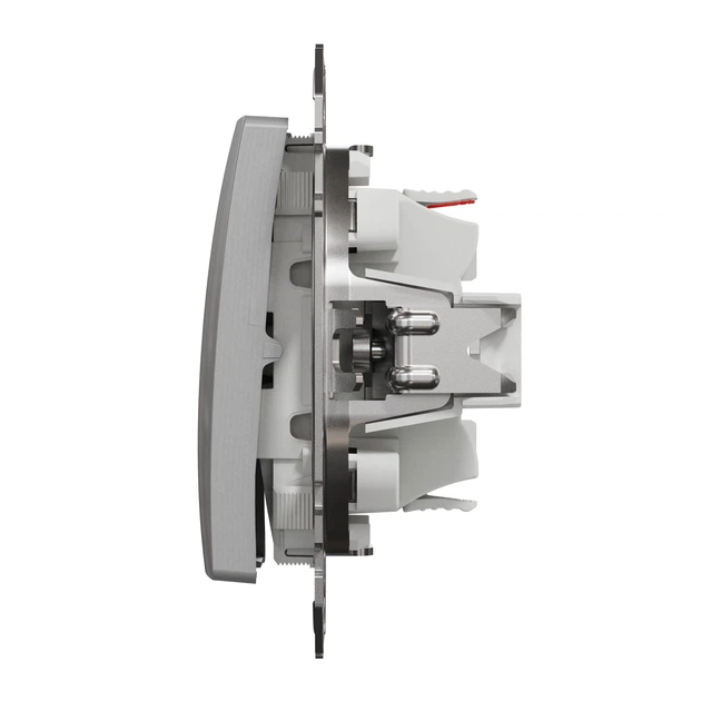 Кнопочный выключатель одноклавишный Schneider Electric Sedna Design алюминий SDD113116 - Фото 6 Кнопочный выключатель одноклавишный Schneider Electric Sedna Design алюминий SDD113116 - изображение 6