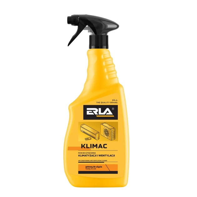 Очиститель для систем кондиционирования, отопления и вентиляции ERLA KLIMAC 750 мл (R4001) - Фото 7 Очиститель для систем кондиционирования, отопления и вентиляции ERLA KLIMAC 750 мл (R4001) - изображение 7