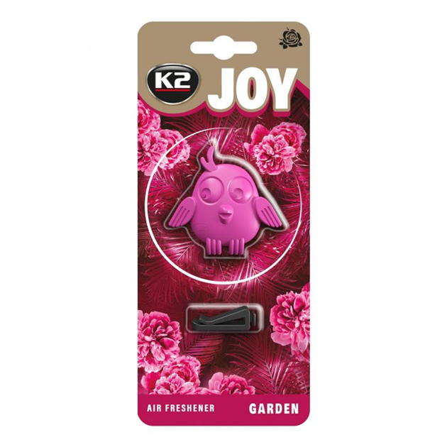 Ароматизатор для салона авто K2 JOY GARDEN на диффузор обдува (V892) - Фото 3 Ароматизатор для салона авто K2 JOY GARDEN на диффузор обдува (V892) - изображение 3