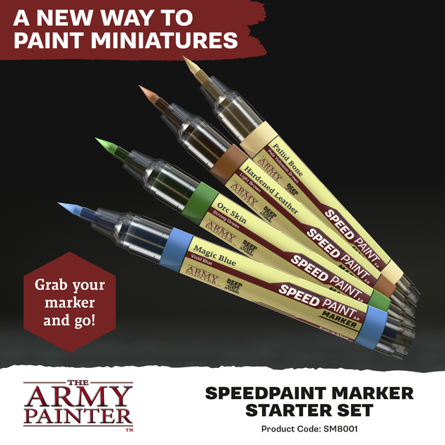 Початковий набір The Army Painter Speedpaint 2.0 - Marker - Starter Set (5713799800106) - зображення 2