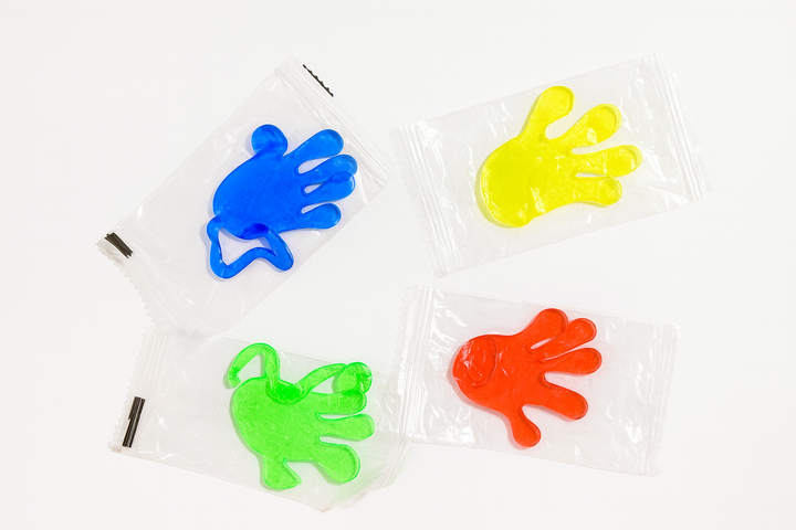 Іграшка-антистрес Рука липучка "StickyFun" червоний, силікон, 13,5х5,5см - зображення 5