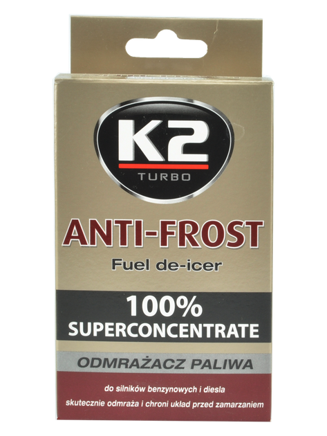 Присадка для размараживания топлива K2 Antifrost 50 мл (T313) - изображение 4
