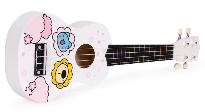 Gitara ukulele dla dzieci EcoToys 4 struny MF019G (5905817007172) - obraz 4