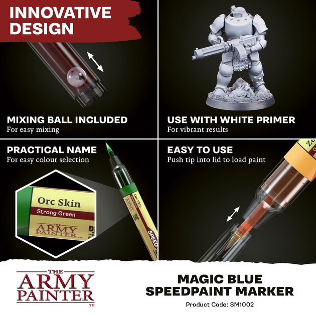 Маркер The Army Painter Speedpaint 2.0 Marker - Fire Giant Orange (5713799100343) - зображення 5