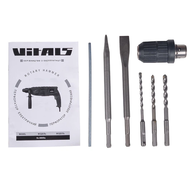 Перфоратор Vitals Ra 2885Sq - зображення 10