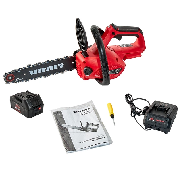 Пила цепная аккумуляторная Vitals AKZ 1830n Kit - изображение 6