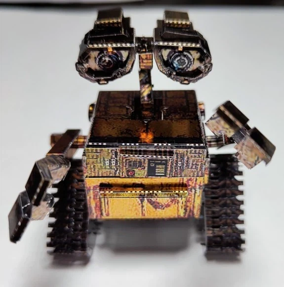 Валли / WALL-E металлический 3Д пазл для домашней сборки KR 026 - изображение 7