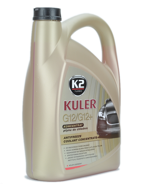 Жидкость охлаждающая концентрат K2 Kuler Long Life G12 красная 5 л (T215C) - изображение 4