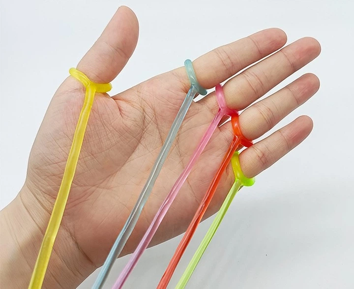 Игрушка-антистресс ящерица лапка липучка «StickyFun» силикон, 19х4см - изображение 5