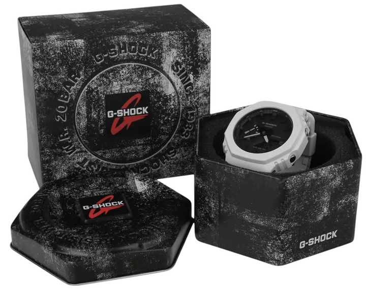 Zegarek męski Casio G-SHOCK Limited Edition White GA-2100-7AER - obraz 6