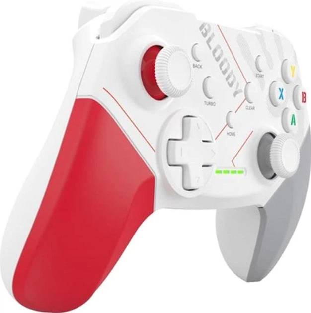 Геймпад Bloody GPW50 Sports White - зображення 2