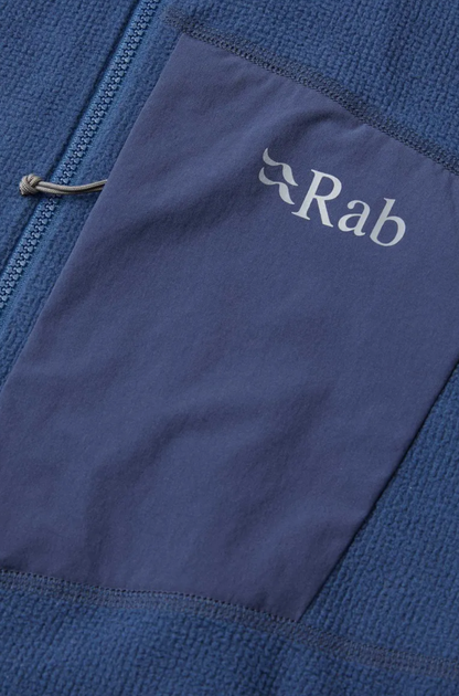 Кофта мужская флисовая Rab Tecton Jacket, Deep Ink, M (RB QFG-03-DIK-MED) - Фото 4 Кофта мужская флисовая Rab Tecton Jacket, Deep Ink, M (RB QFG-03-DIK-MED) - изображение 4