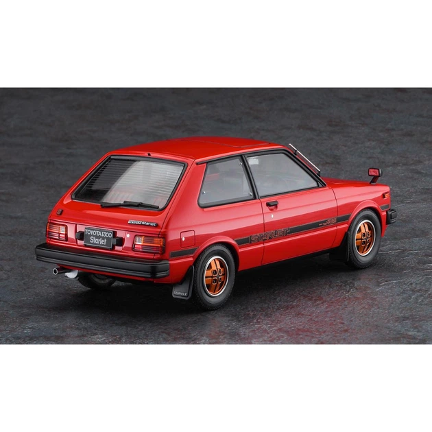Сборная модель автомобиля - TOYOTA STARLET KP61 S - Hasegawa 21163 - изображение 2